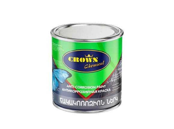 Հակակոռոզիոն ներկ (կարմիր)  0,9 կգ CROWN