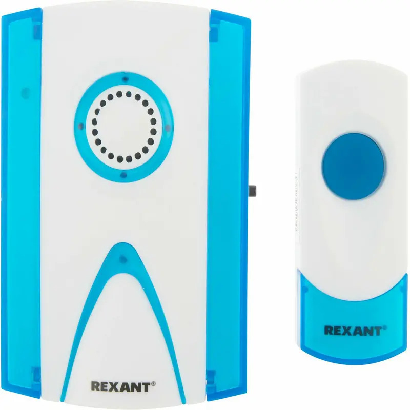 Звонок с кнопкой (пультом), 220 В,  IP44 RX-3 REXANT