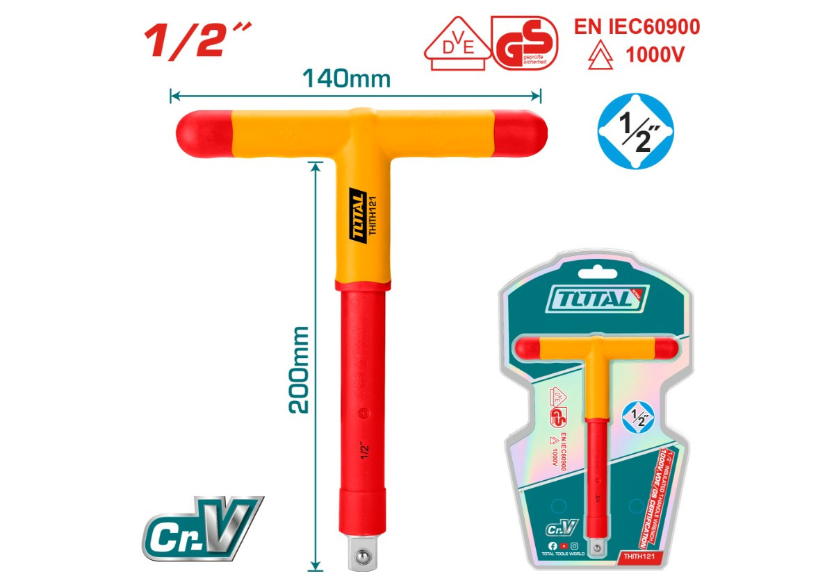 Դիէլեկտրիկ T-աձև բանալի 140մմ TOTAL THITH121