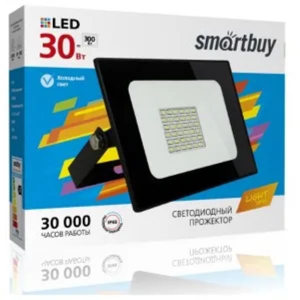 ԼԵԴ ԼՈՒՍԱՐՁԱԿ 30W 6500K SMARTBUY