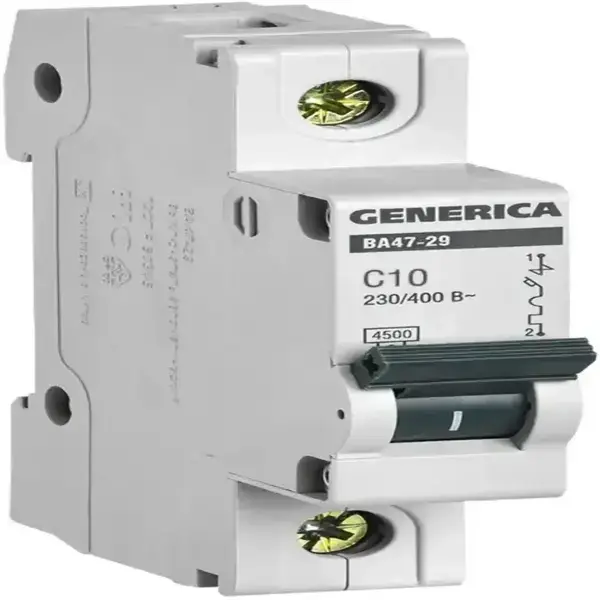 Ավտոմատ անջատիչ 1P C 10 A GENERICA