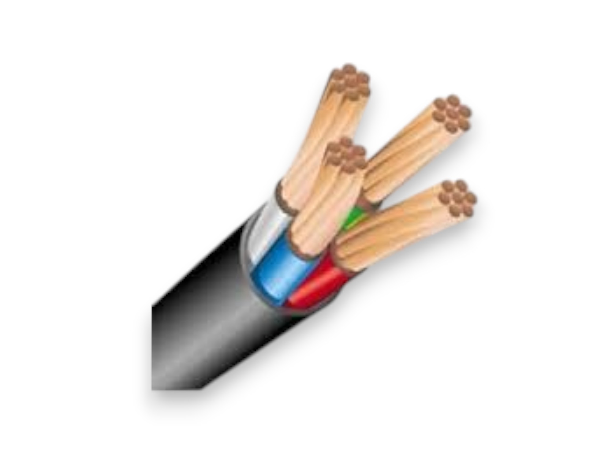 Մալուխ պղնձե բազմաջիղ  4*1,2 100մ IN-VI