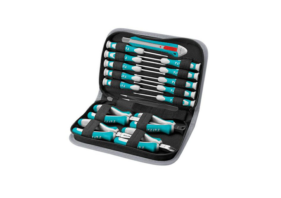 Набор инструментов 16 шт. TOTAL TKTTSK0162