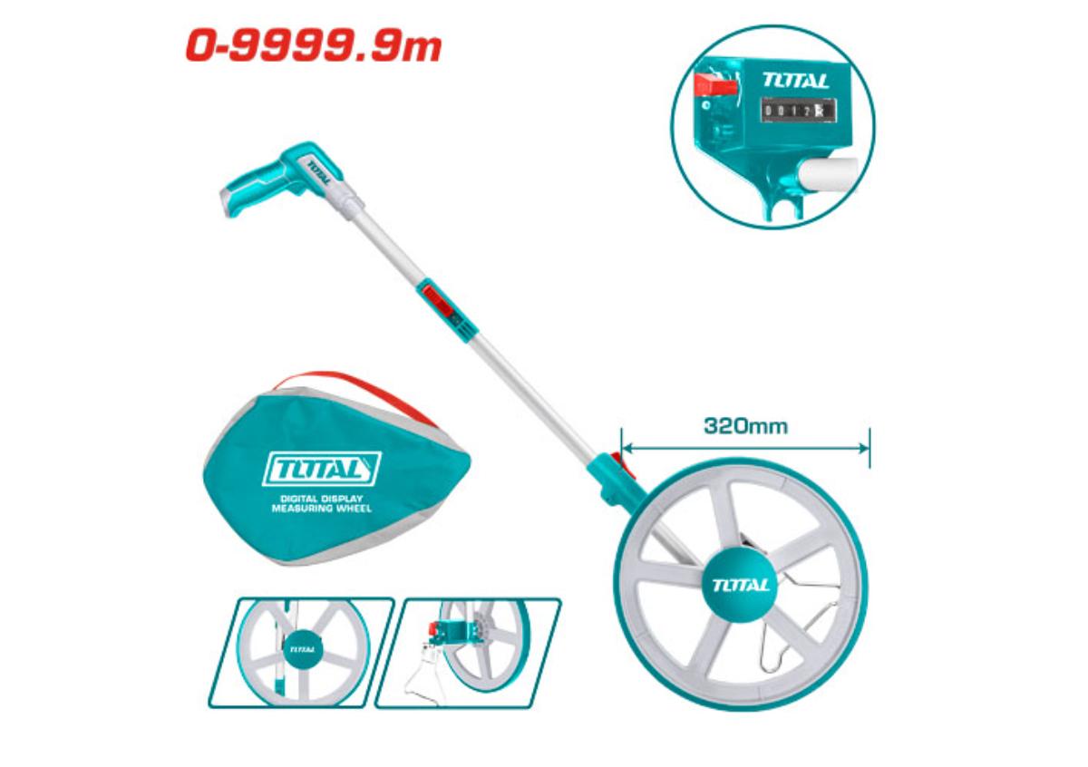 Չափիչ անիվ 0-9999.9մ TOTAL TMT19945