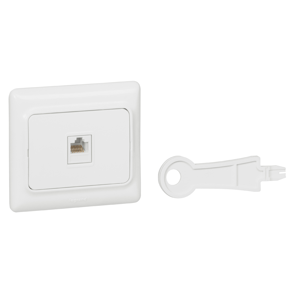 Վարդակ Niloe RJ 45 5 E UTP սպիտակ Legrand