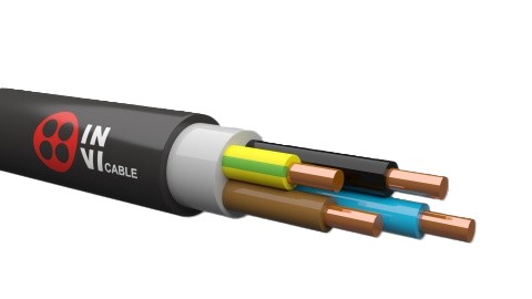 Մալուխ պղնձե միաջիղ ВВГ  4*1,5 100մ IN-VI