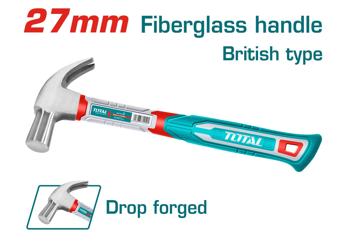 Մուրճ մեխահան 27մմ TOTAL  THCH61027