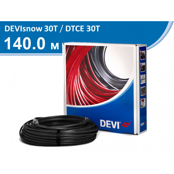 Տաքացվող հատակի մալուխ 140մ Snow 30T DTCE-30 DEVI