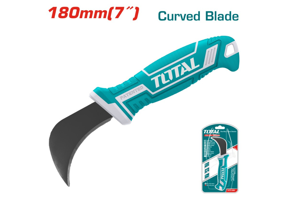 Крючковый нож TOTAL THT51886