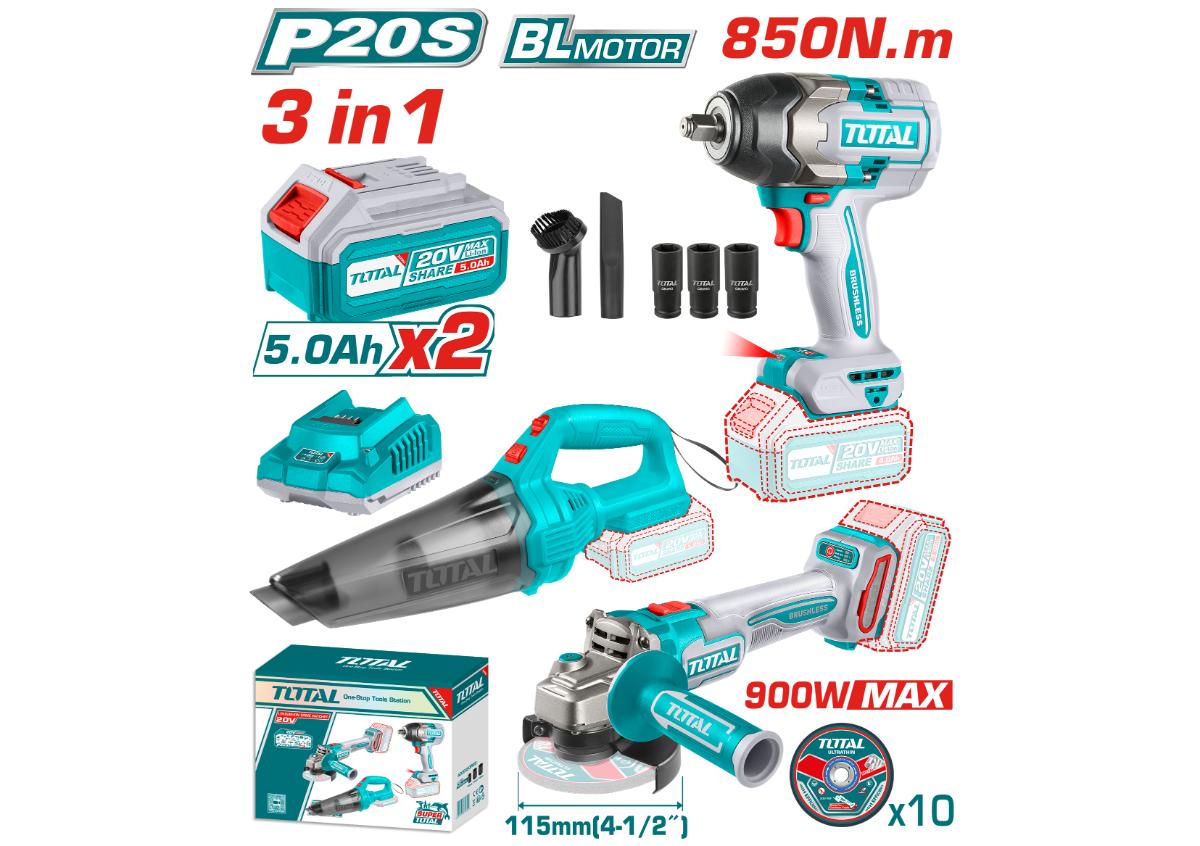 Կոմբո հավաքածու մարտկոցային գայկավյորտ, փոշեկուլ, ԱՀՄ TOSLI240789