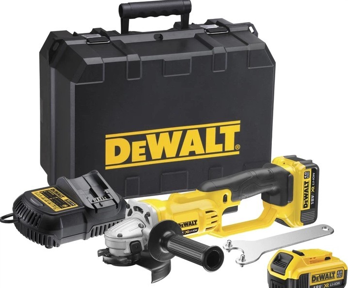 Անկյունային հղկող գործիք  մարտկոցով  18վ XR  DCG 412 M2 QW Dewalt