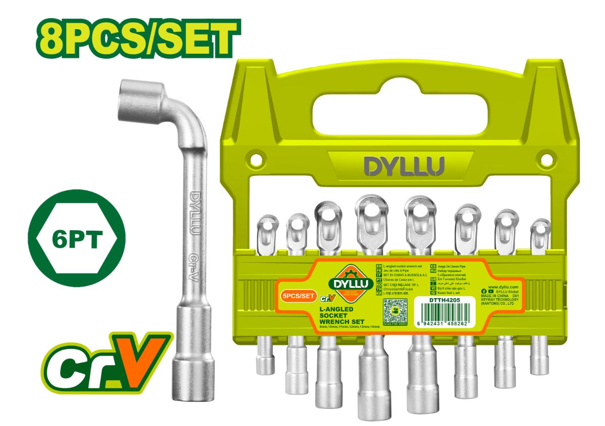 L-աձև բանալիների հավաքածու (8 հատ) DYLLU DTTH4208
