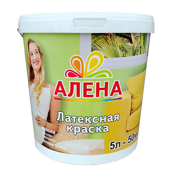 Լատեքսային ներկ Ալյոնա 5լ Shen