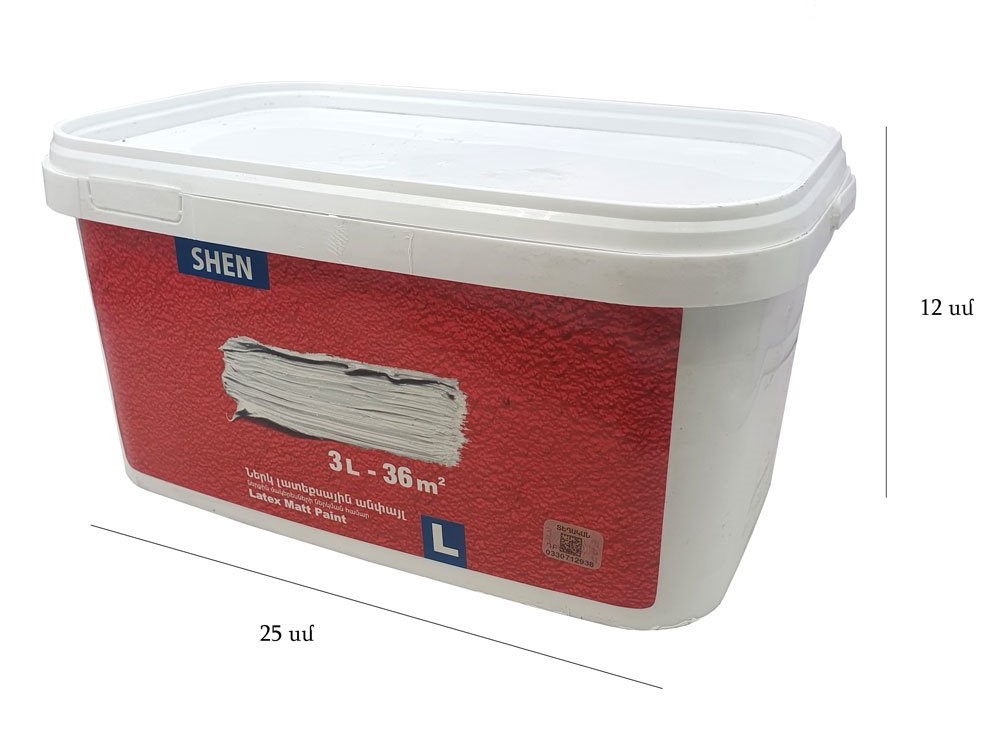 Латексная краска 3л L Shen