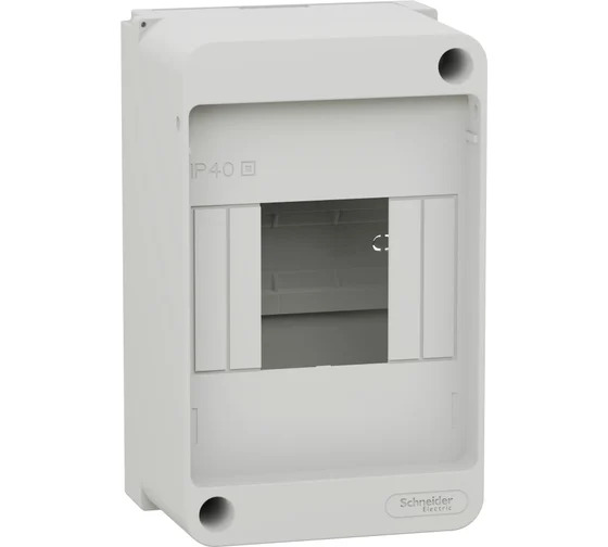 Навесной бокс City9 Box без дверцы, 4 модуля Schneider