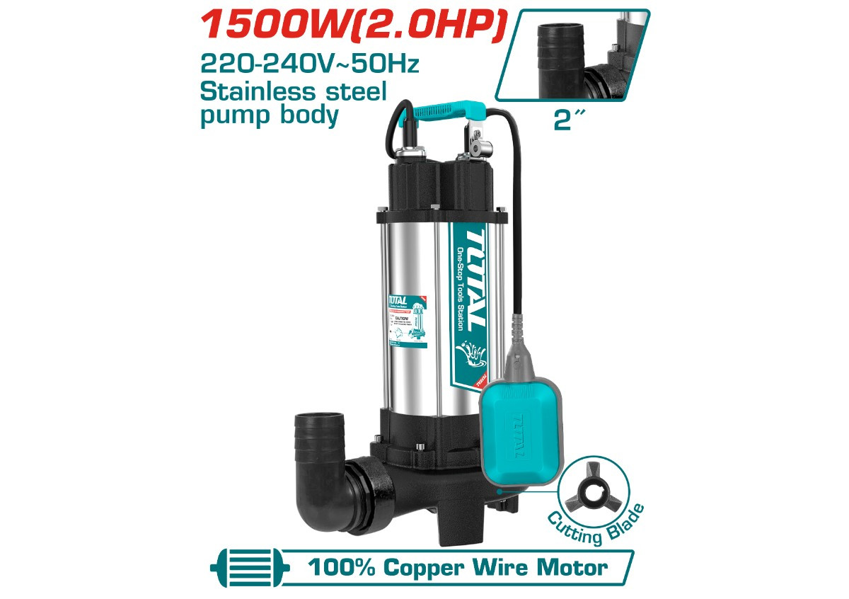 Հորի պոմպ կեղտաջրերի TOTAL TWP7150026