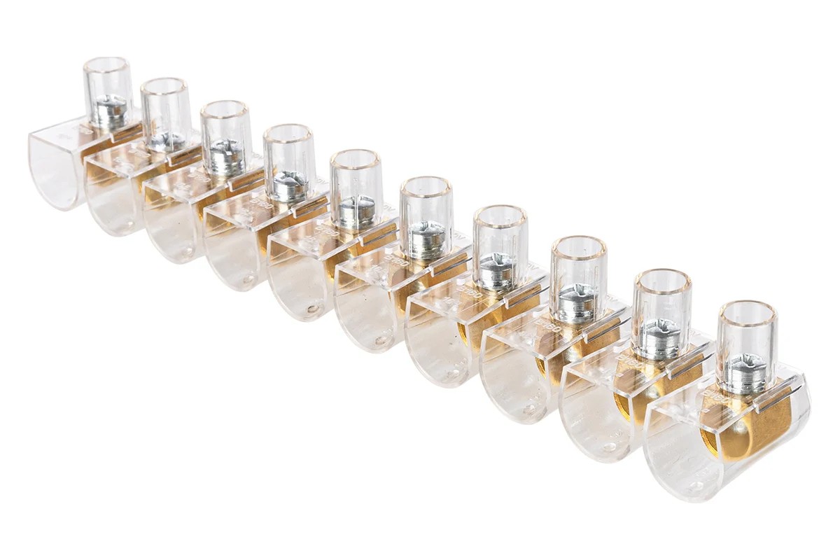 Клемма винтовая 6мм 10 мест Electrica