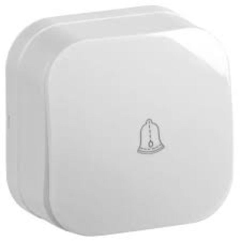 Кнопка звонка накладная 10 А IP20 GLORY IEK