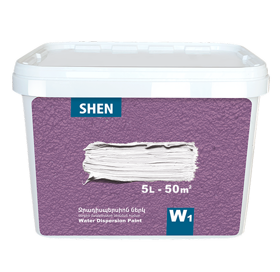 Ներկ ջրադիսպերսիոն 5լ W1 Shen