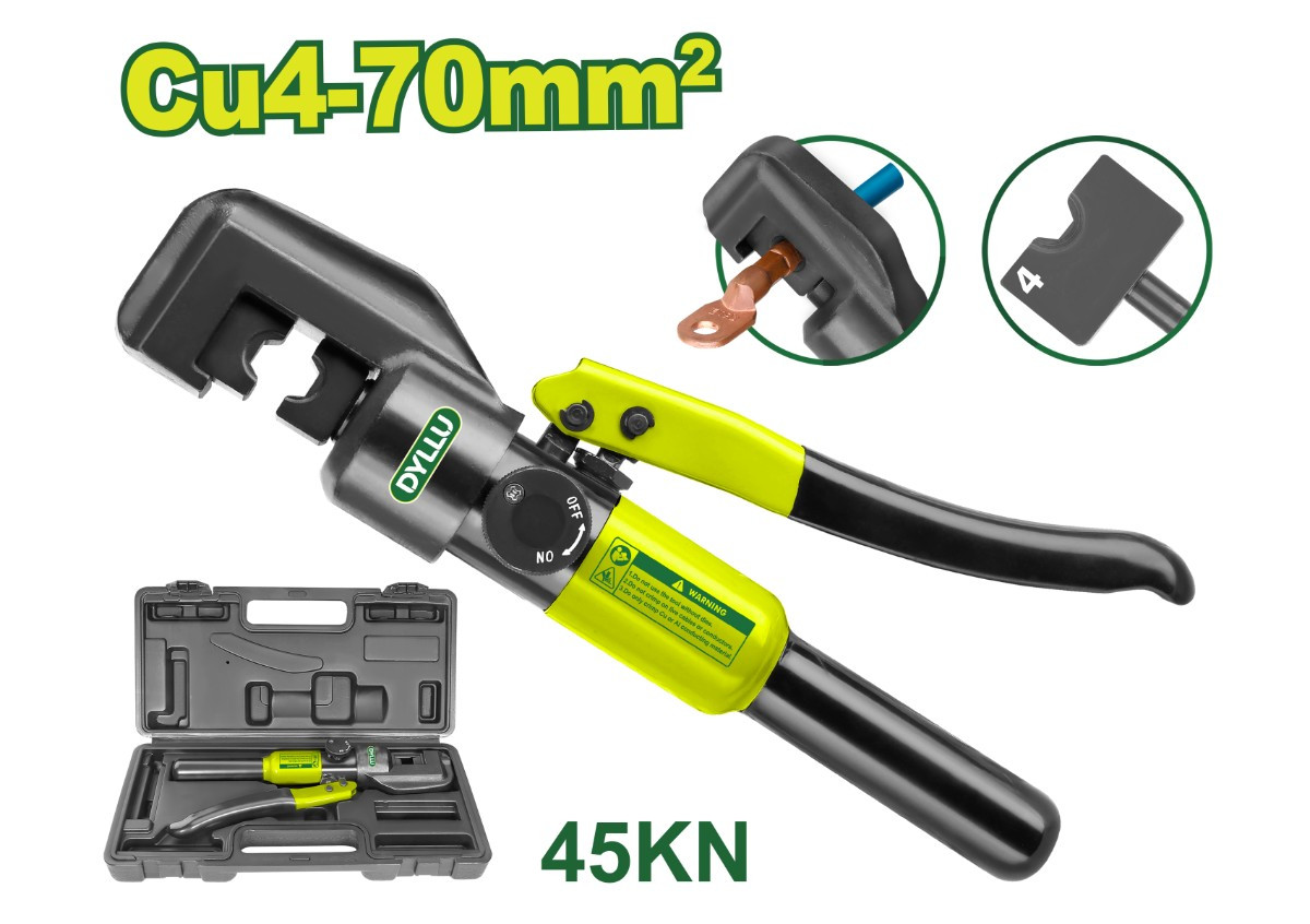 Гидравлический зажим  DTHT1D70 4-70мм² DYLLU