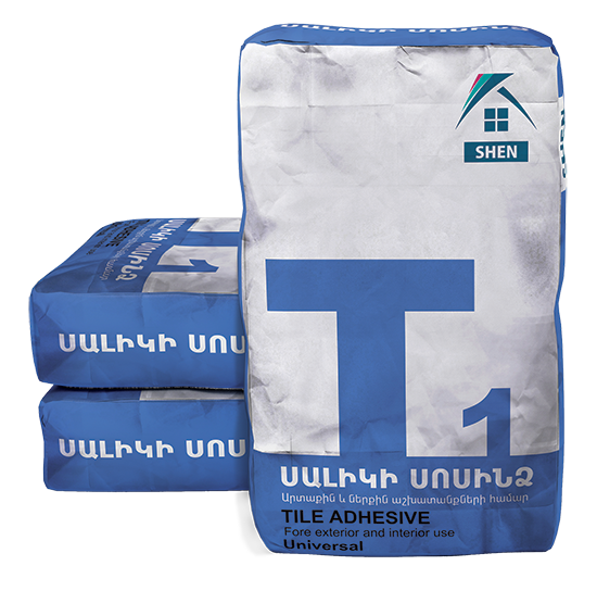 Kлей для плитки T1 SHEN 25кг (Универсал)