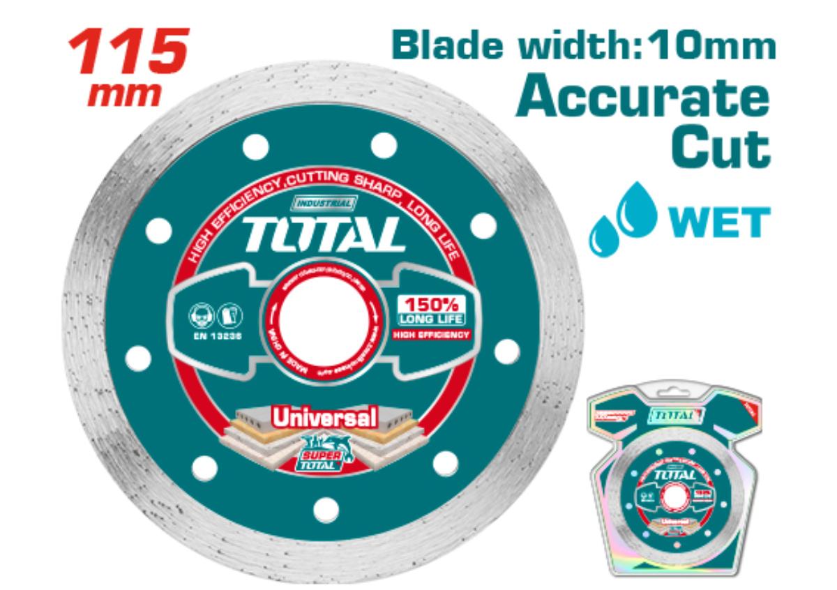 Диск алмазный 115mm TOTAL TAC2121151