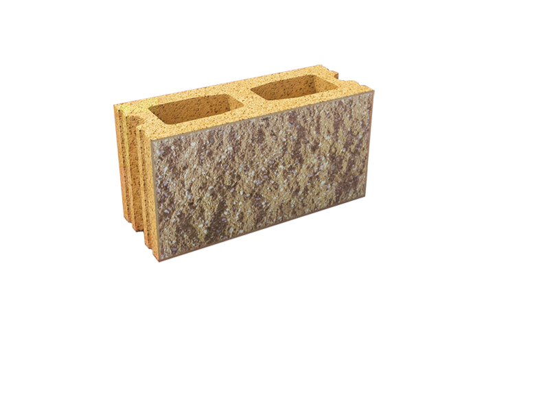 Բլոկ Սպլիտ բաց դեղին 39*19*20սմ  1-26 Shen