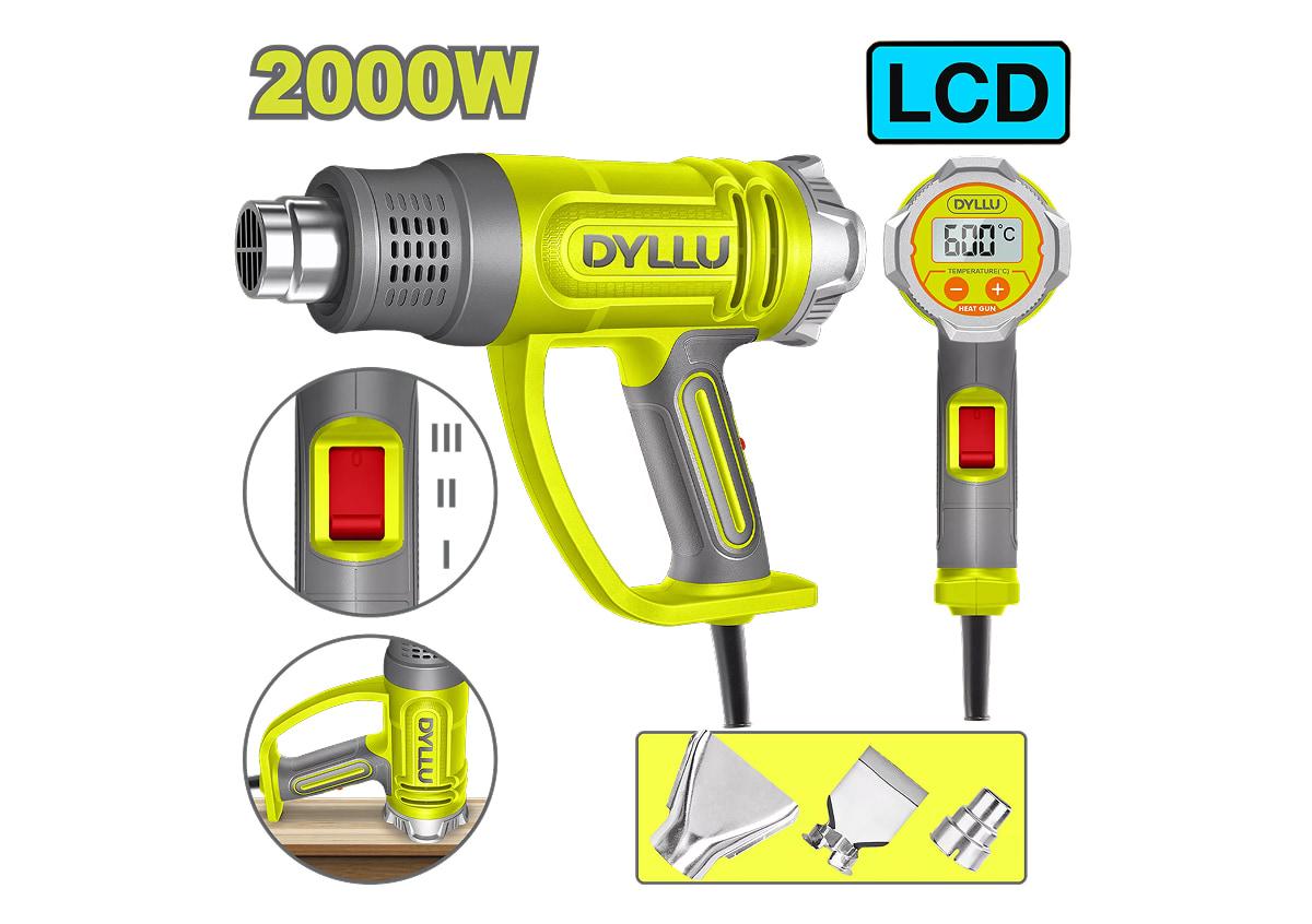 Технический фен 2000Вт 50-600°C DYLLU DTHG1530