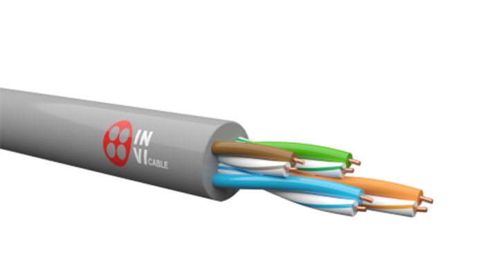 Кабель сетевой UTP Cat5e 26 AVG  4*2*0,41 IN-VI