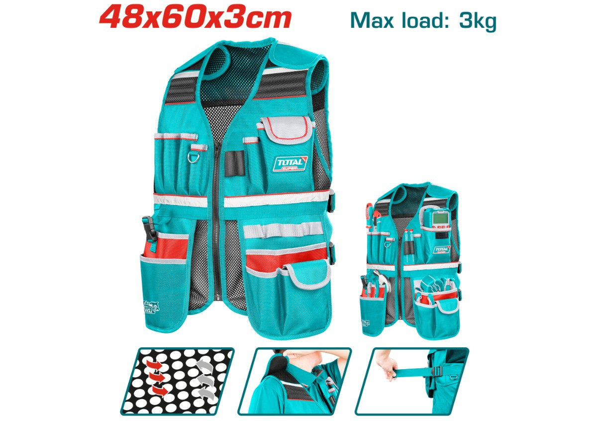 Աշխատանքային հագուստ գրպաններով TOTAL TTVT16025