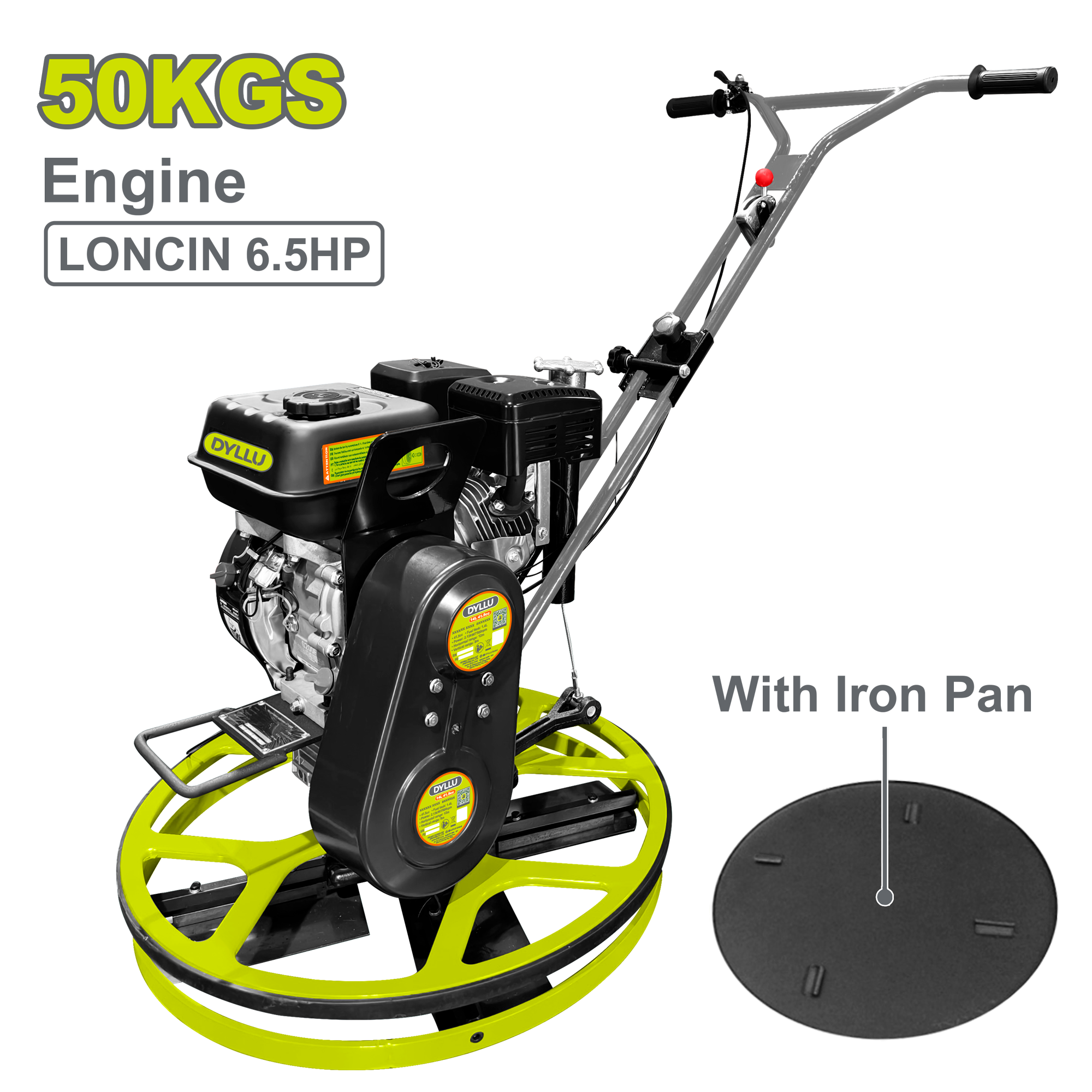 Бетоношлифовальная машина бензиновая 50кг DYLLU DTQM2A24