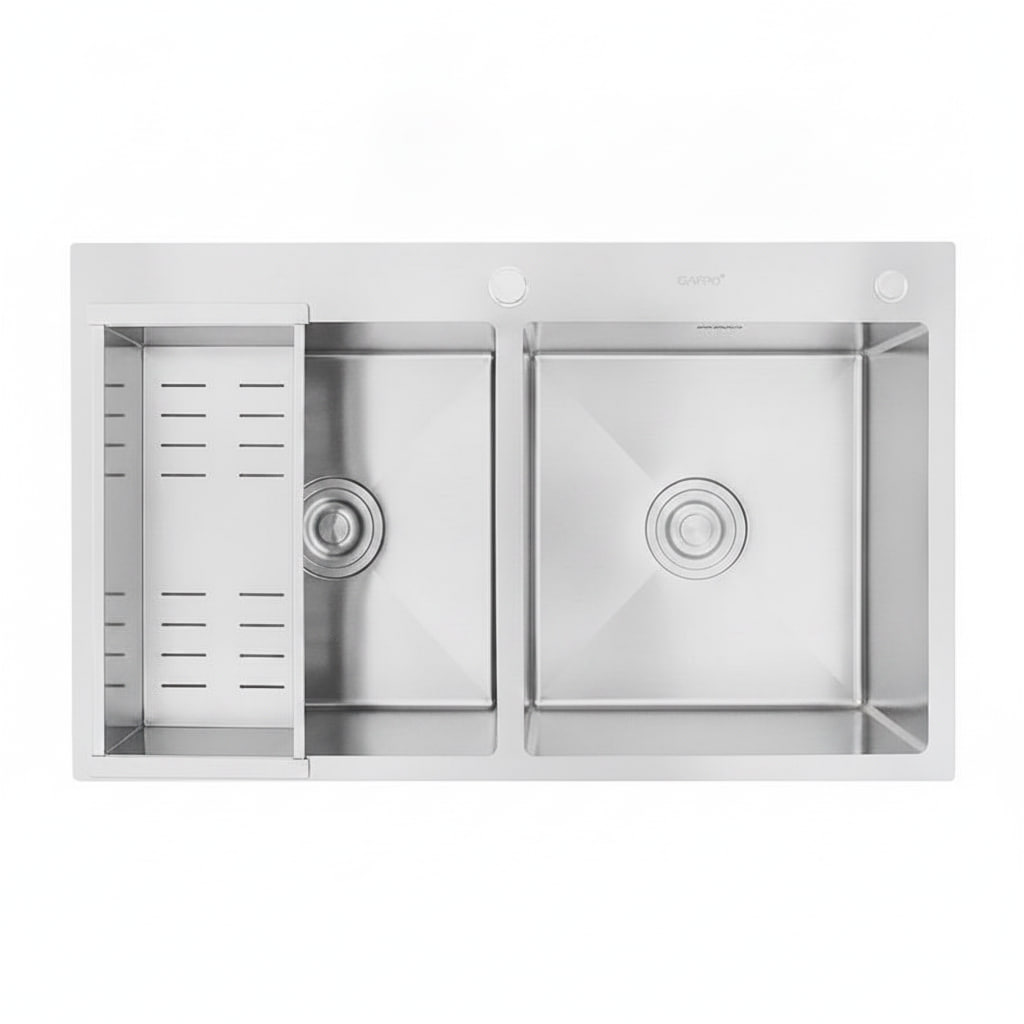 Мойка для кухни с коландером из нержавеющей стали  GS8350-6 Gappo