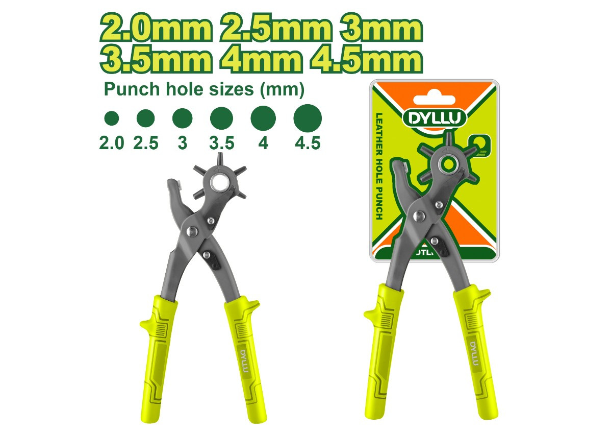 Дырокол для кожи   DTLH2801 2-4.5мм DYLLU