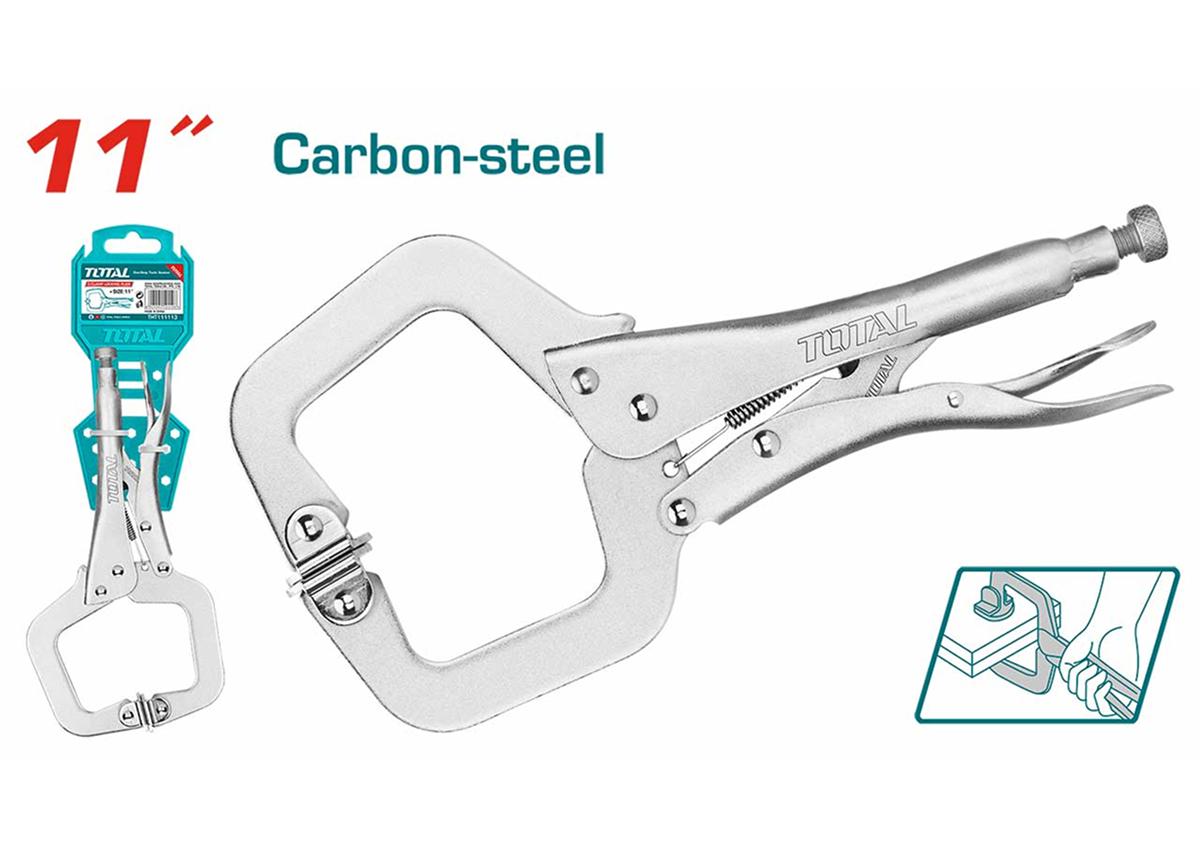 Клещи для зажима C-образный 11дюймов TOTAL THT111113