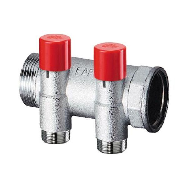 Коллектор балансировочный 1 1/4" с 3 отв. М24*19