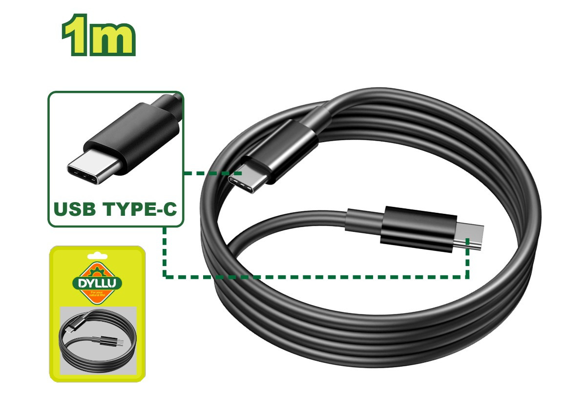 USB մալուխ type-C - type-C DYLLU DTUB1502 1մ