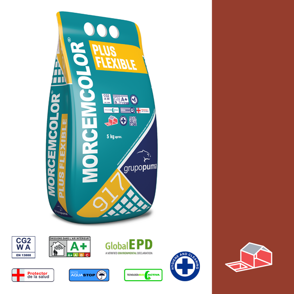 Լցանյութ ջրակայուն 917, 5կգ Կարմիր MORCEMCOLOR PUMA