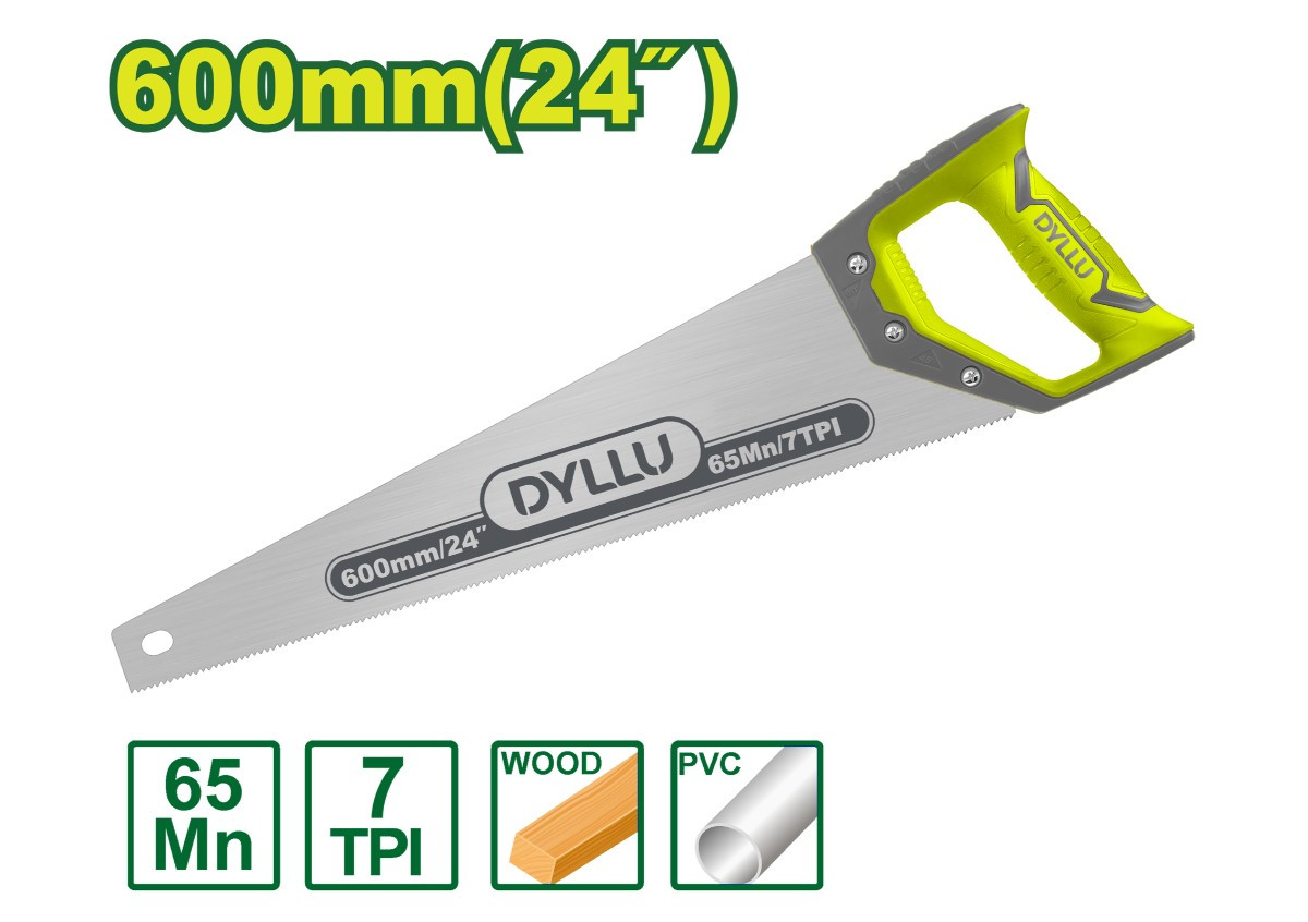 Ձեռքի սղոց  DTHW1124 600մմ DYLLU