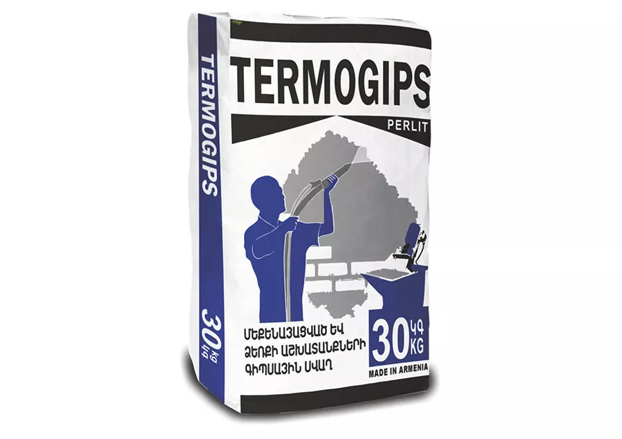 Ծեփամածիկ TERMOGIPS 30կգ Ծիածան