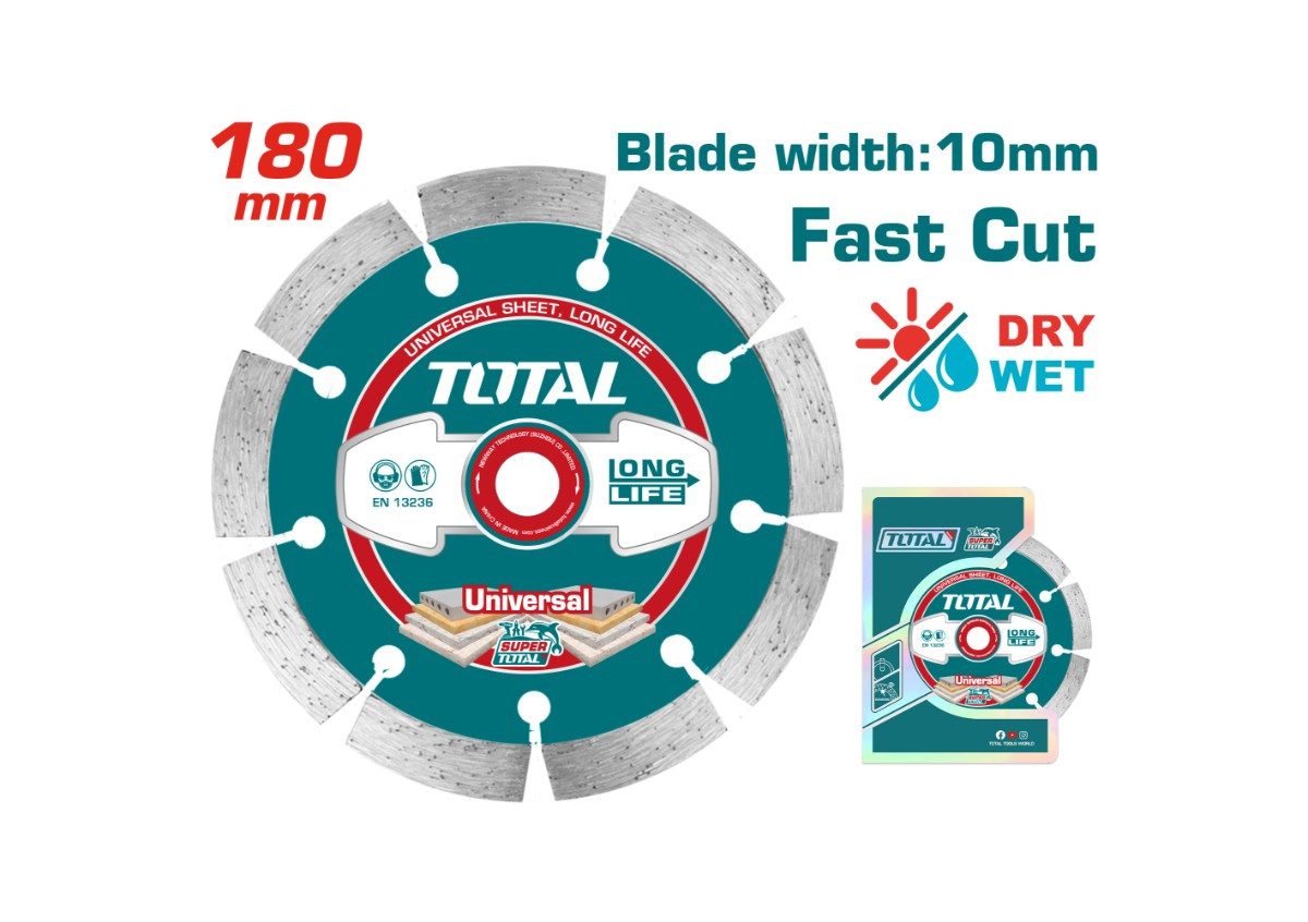 Диск алмазный 180mmx22.2mm TAC2111803 TOTAL