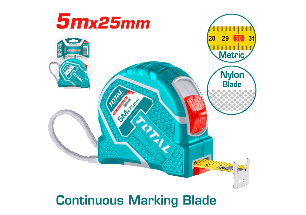 Մետր երկկողմանի 5*25 TOTAL TMT126652M