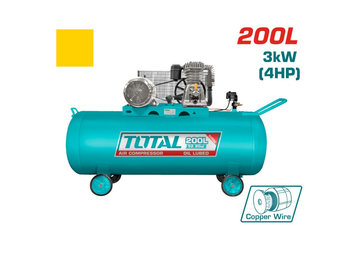 Կոմպրեսոր 200լ TOTAL TC1402002