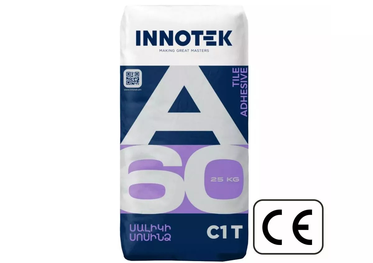 Клей для плитки 25кг INNOTEK A60 C1T