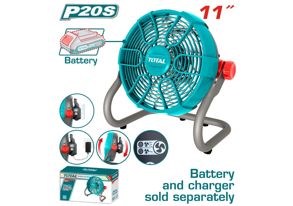 Օդափոխիչ մարտկոցային 20Վ TOTAL TFALI2002