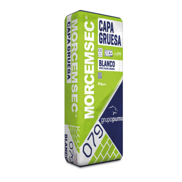 Սվաղ ցեմենտային հիմքով 079 սպիտակ, 25կգ MORCEMSEC PUMA