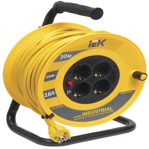 Катушка 4*30մ (3*1) INDUSTRIAL IEK