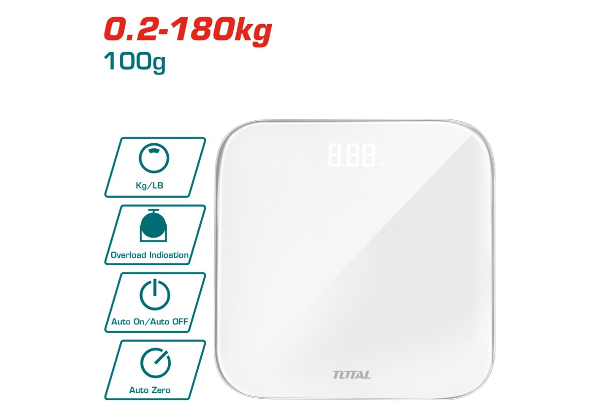 Весы 0.2 - 180 кг TOTAL TESA41802
