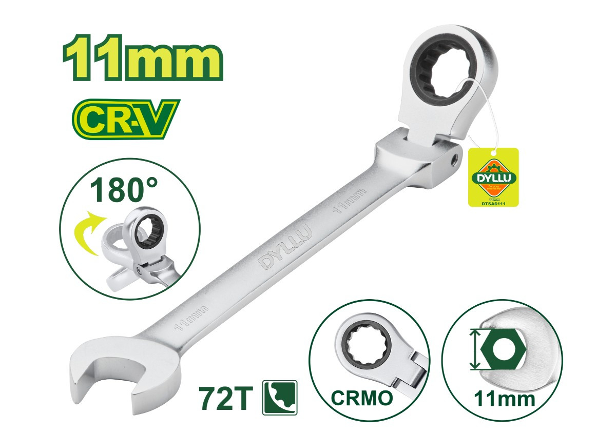 Համակցված ճկուն բանալի DYLLU DTSA6111 11մմ