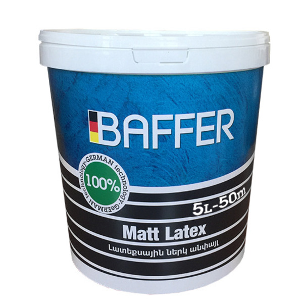 Латексная краска 10л Baffer Shen