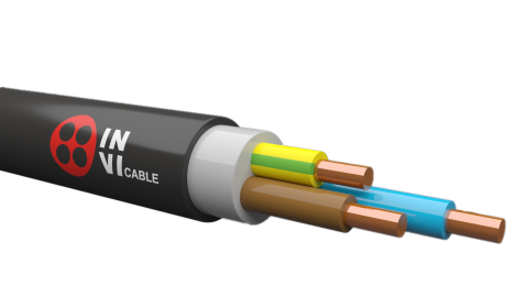 Հաղորդալար երկշերտ պղնձե միաջիղ 3*1,5 100м IN-VI